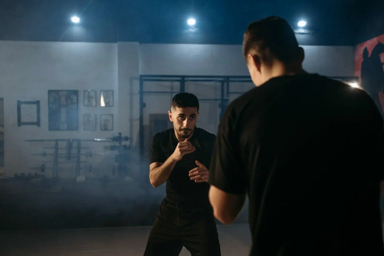 Church Street Boxing men training